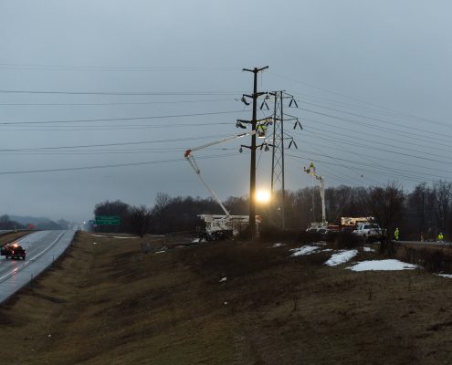 Multiple transmission systems being worked on